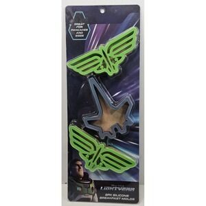 Disney Pixar Buzz Lightyear 3 Pk Breakfast Molds (can use for crafts too)‎